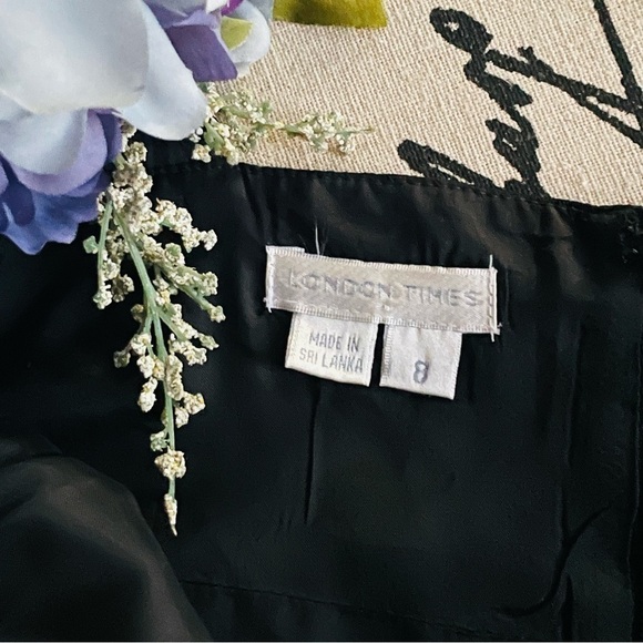 London Times LBD Tank Midi Sheath Dress, Size 8 - Picture 8 of 8